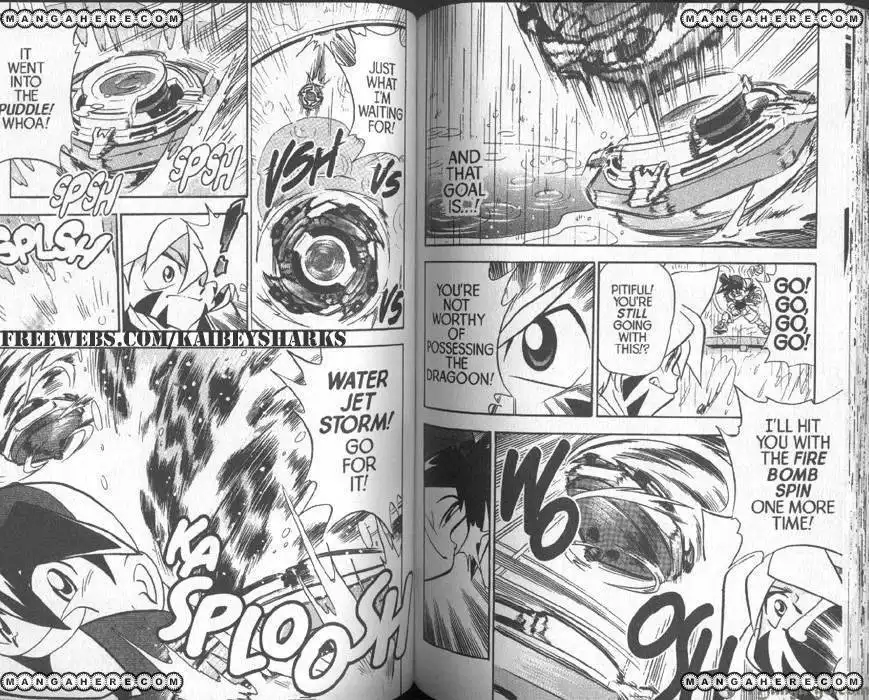 Bakuden Shoot Beyblade Chapter 3 14